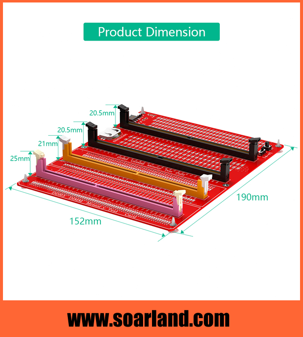 DDR3 DDR4 DDR5 Memory Tester 