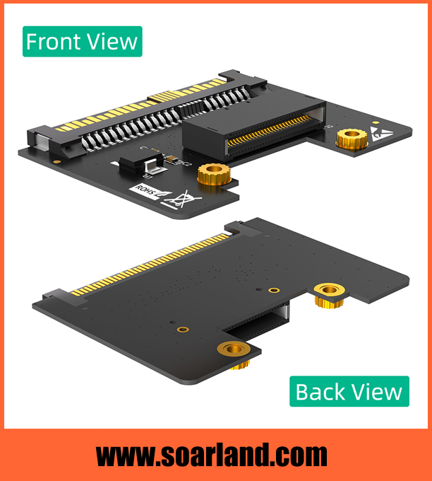 EDSFF SSD to U.2 SFF-8639 Adapter 