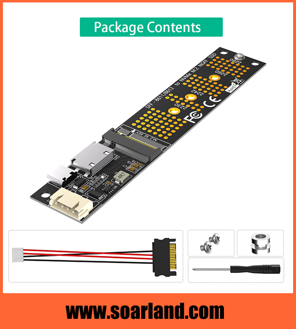 M.2 SSD to OCuLink SFF-8612 Adapter