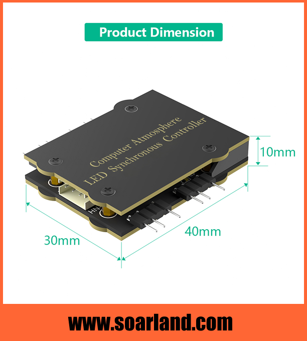 RGB LED Synchronization Controller for desktop PC