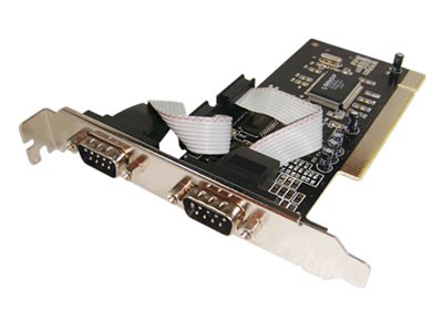 apower pci to 2 port serial card