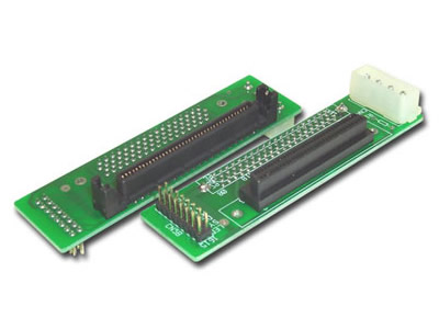 SCA 80-pin auf SCSI 68-Pin Adapter