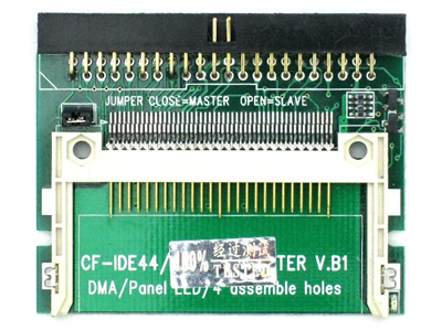 Pin-cover Laptop 44-Pin Male IDE To CF Card Adapter