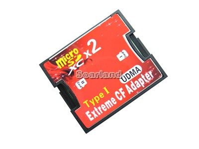 Dual microSD to CF Adapter