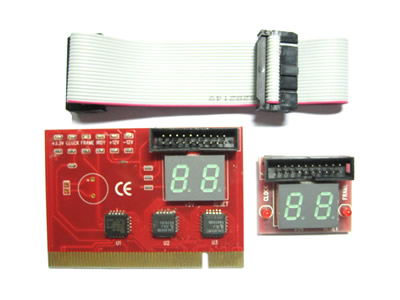 2-Digit External Display PCI Motherboard Diagnostic Debug Card