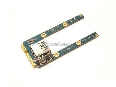 USB 2.0 to MiniPCI-E Adapter