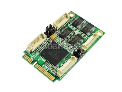4-Port Serial RS232 mini PCIe Card