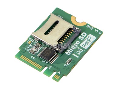 micro SD to M.2 Key A+E Adapter