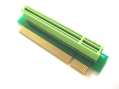 1U 32Bit Single Slot 90-Degree Right Angle PCI Riser Card