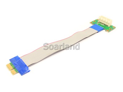 PCIe x1 Riser Cable 90-Degree