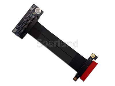 U.2 SFF-8639 SSD to PCIe x4 Cable Adapter 90 degree