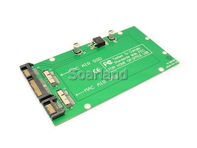 Dual MacBook Air 12+6 PIN SSD to SATA Adapter