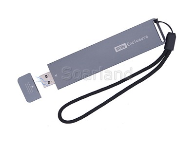 USB 3.1 M.2 NVMe Enclosure Magnetic