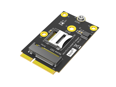 TF / M.2 to mini PCIe Combo Adapter