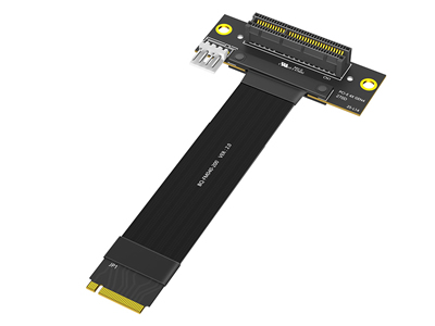 PCIe 4.0 x4 to M.2 270° Cable
